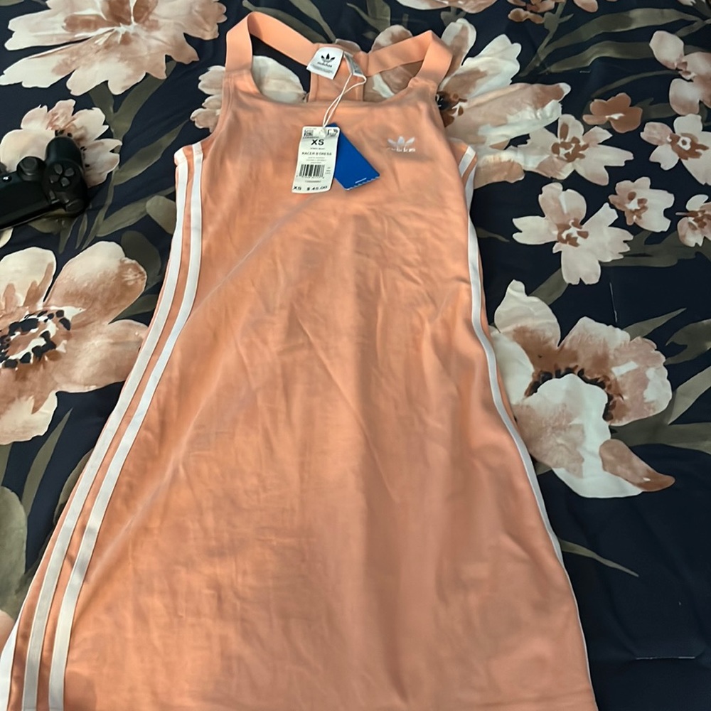 Adidas racer back dress. It has a Built in bra.